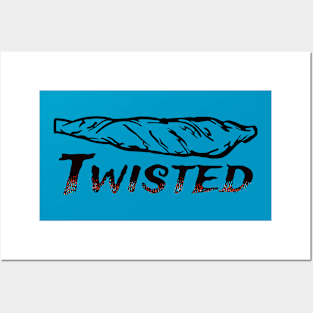Twisted paper cigarettes Posters and Art